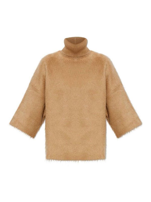 FABIANA FILIPPI: Col roulé & Col polo - Pull Col Roulé - Beige