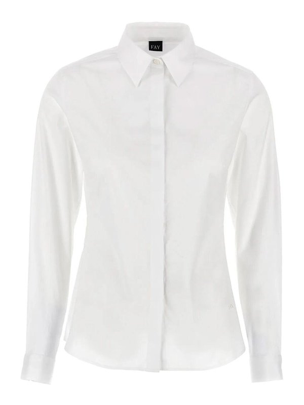 FAY: Hemden - Hemd - Weiß