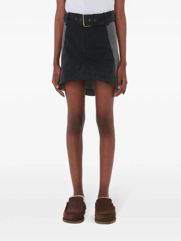 J.W. ANDERSON: Miniröcke online - Midirock - Grau