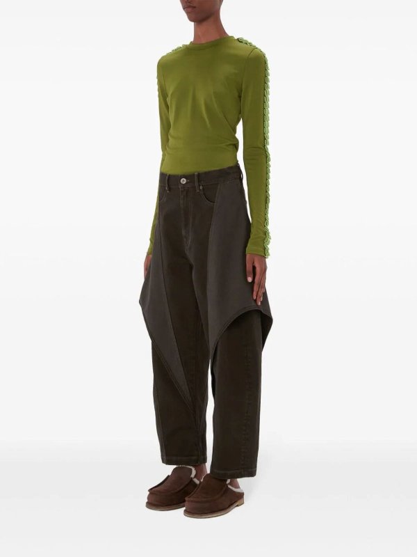 J.W. ANDERSON: ブーツカットジーンズ online - ブーツカットジーンズ - ブラウン