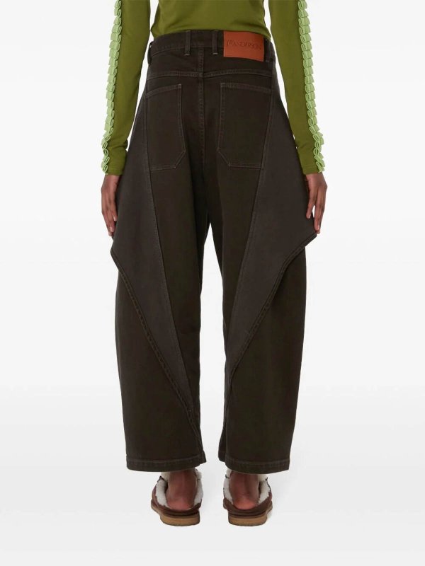 ブーツカットジーンズ - ブラウン shop online: J.W. ANDERSON