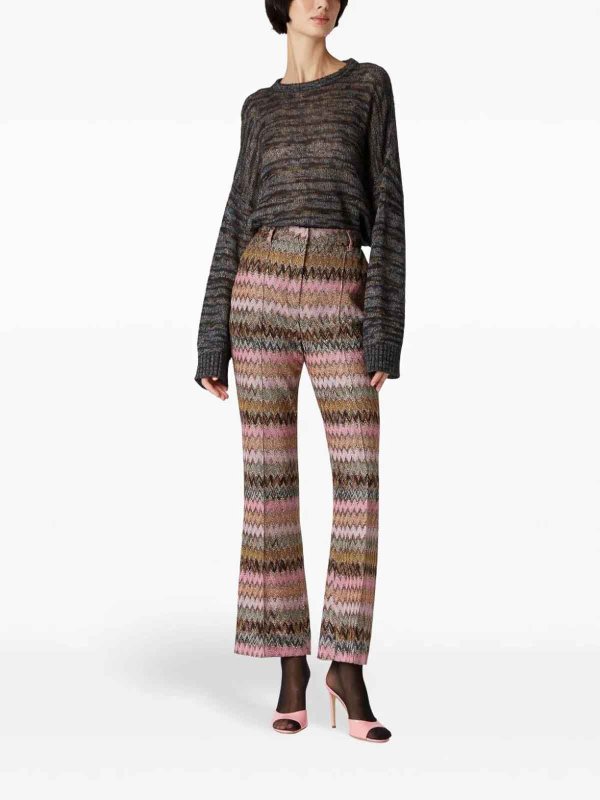 The Best Shops MISSONI: Trousers Shorts - Chevron Trousers