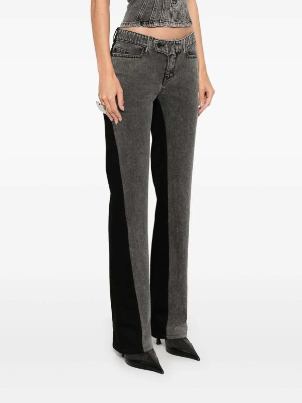 MUGLER: ブーツカットジーンズ online - ブーツカットジーンズ - ブルー