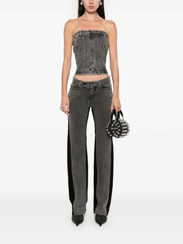 The Best Shops MUGLER: ブーツカットジーンズ - ブーツカットジーンズ - ブルー