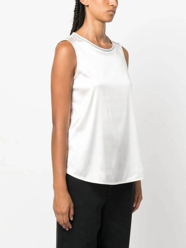 PESERICO: Tops & Tank tops online - Silk Top