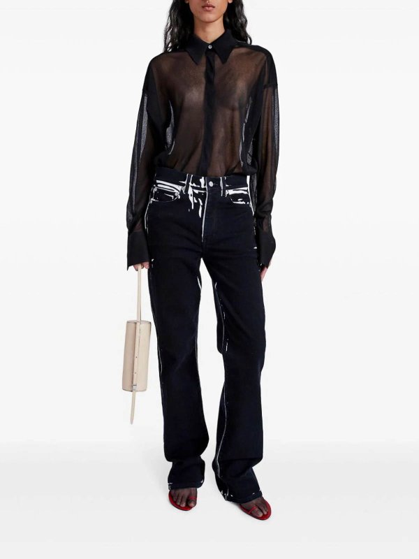 The Best Shops Proenza Schouler: Tops & Tank tops - Smithson Top Organza Knit