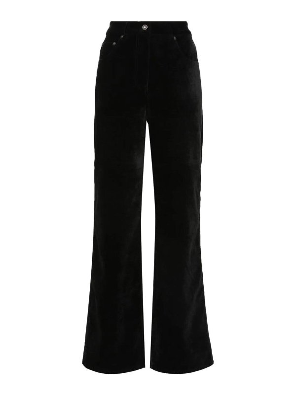 Proenza Schouler: Jeans Rectos - Vaqueros Rectos - Negro