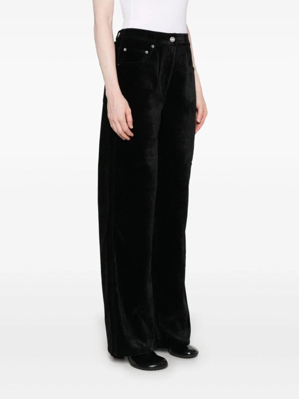 Proenza Schouler: Jeans Rectos online - Vaqueros Rectos - Negro
