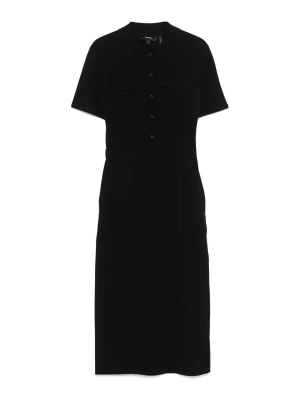 Theory: Vestidos largos - Vestido Largo - Negro
