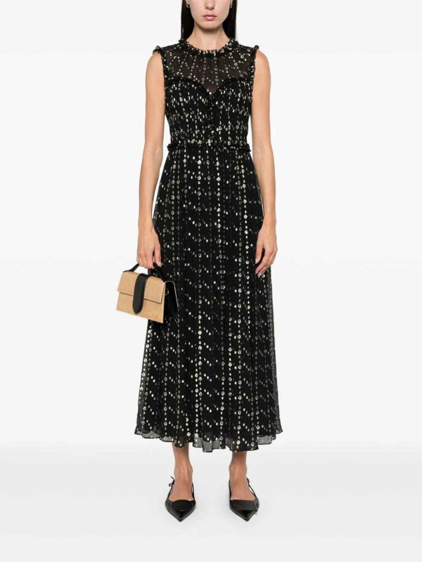 The Best Shops ULLA JOHNSON: Maxi robe - Maxi Robe - Noir