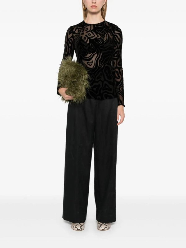 The Best Shops ULLA JOHNSON: Blusas - Blusa - Negro