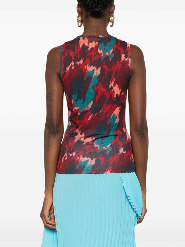 トップ/タンクトップ - オレンジ shop online: ULLA JOHNSON