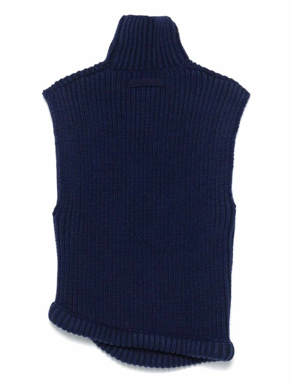 VICTORIA BECKHAM: Rollkragenpullover  und Polo-Ausschnitt online - Rollkragenpullover - Blau