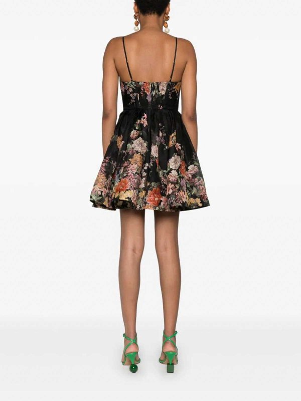 Miniabito con scollo a V Pavilion shop online: ZIMMERMANN