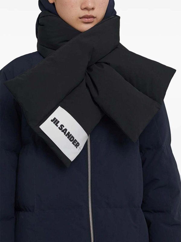 The Best Shops JIL SANDER: Schals - Schal - Schwarz