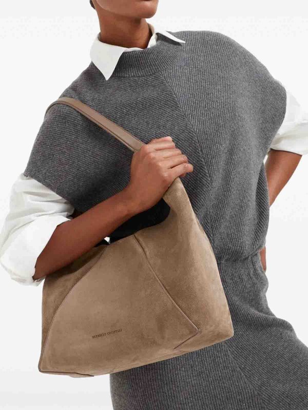 The Best Shops BRUNELLO CUCINELLI: Schultertaschen - Schultertasche - Braun