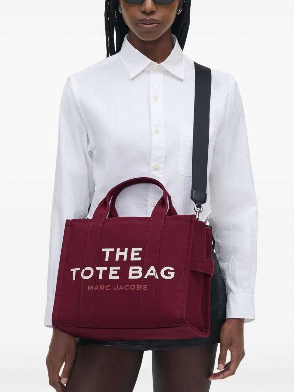 MARC JACOBS: Handtaschen online - Shopper - Dunkelrot