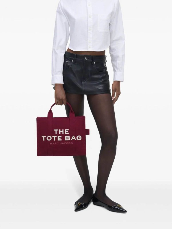 The Best Shops MARC JACOBS: Handtaschen - Shopper - Dunkelrot