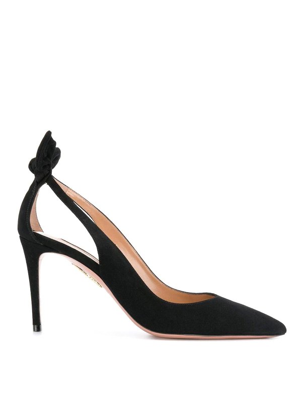 Aquazzura: court shoes - Bow Tie Pump 85