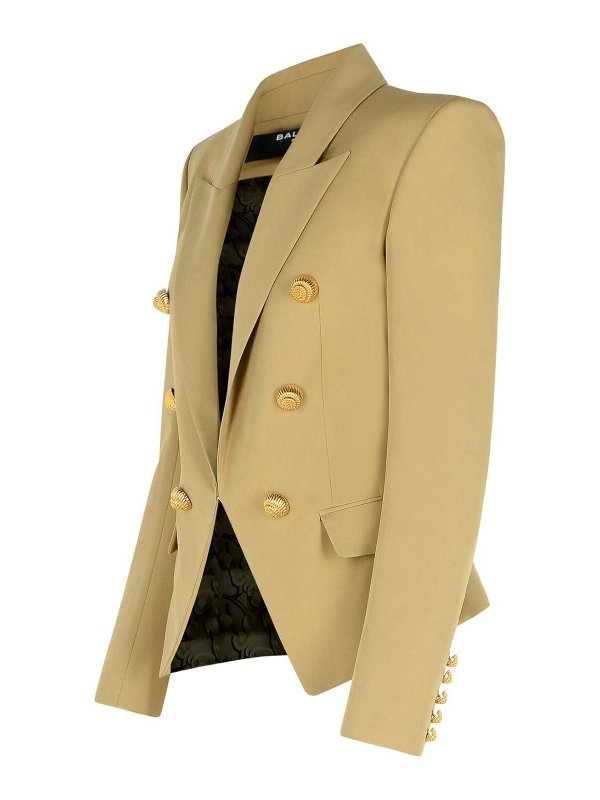 The Best Shops Balmain: Blazer - Blazer - Beis