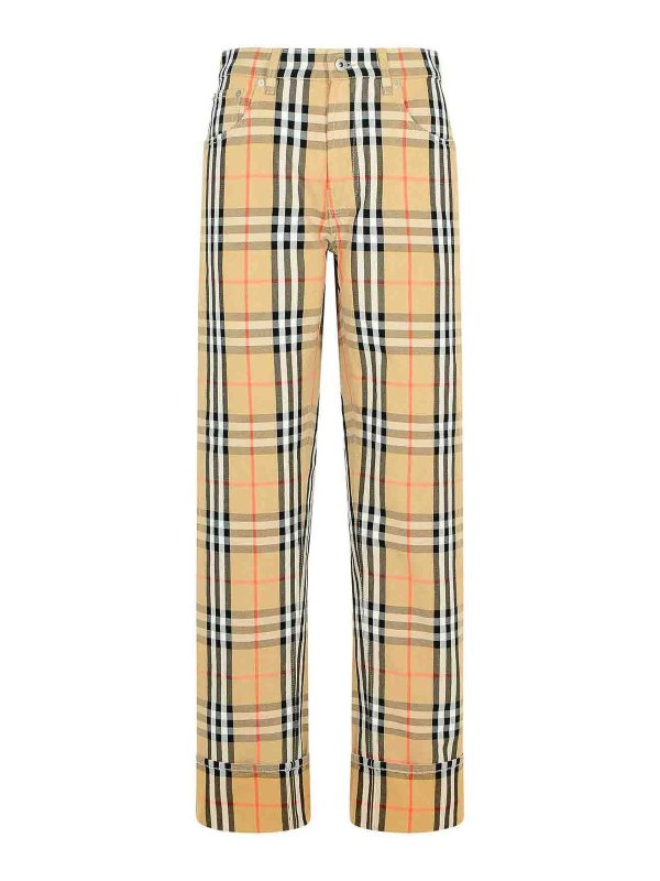 BURBERRY: トラウザーショーツ - ショートパンツ - Burberry Check