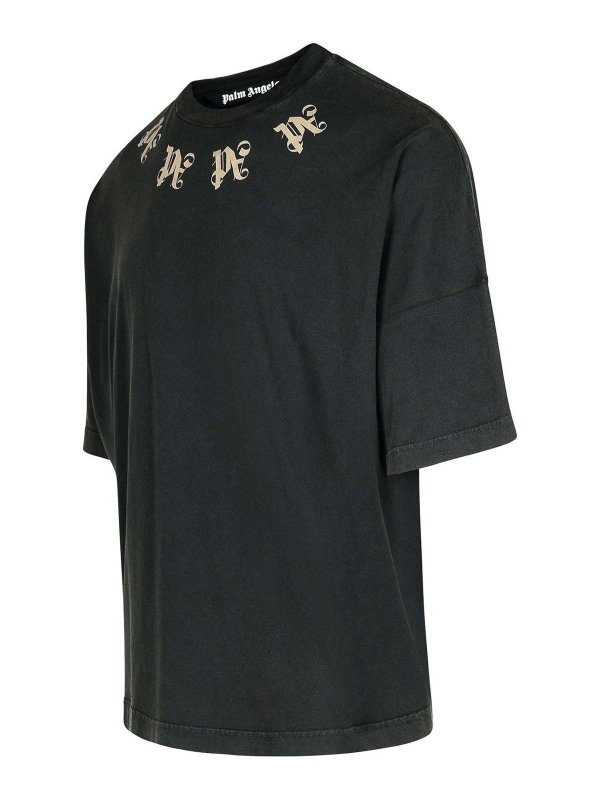 The Best Shops Palm Angels: Camisetas - Camiseta - Negro
