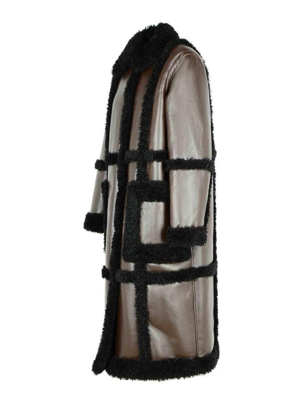 The Best Shops STAND STUDIO: short coats - Patrice Brown Polyurethane Coat