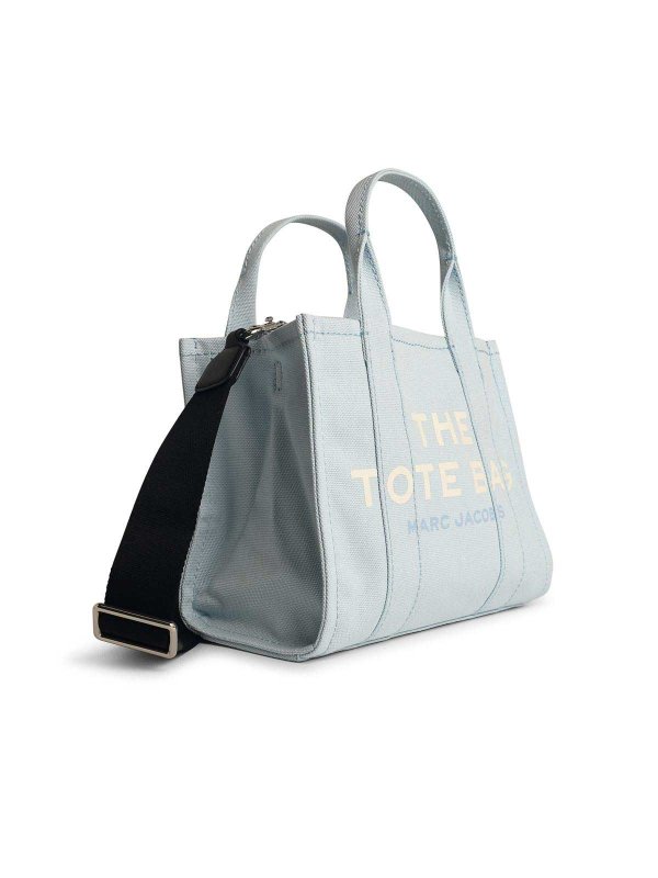 MARC JACOBS: cross body bags online - Tote Small Light Blue Canvas Bag