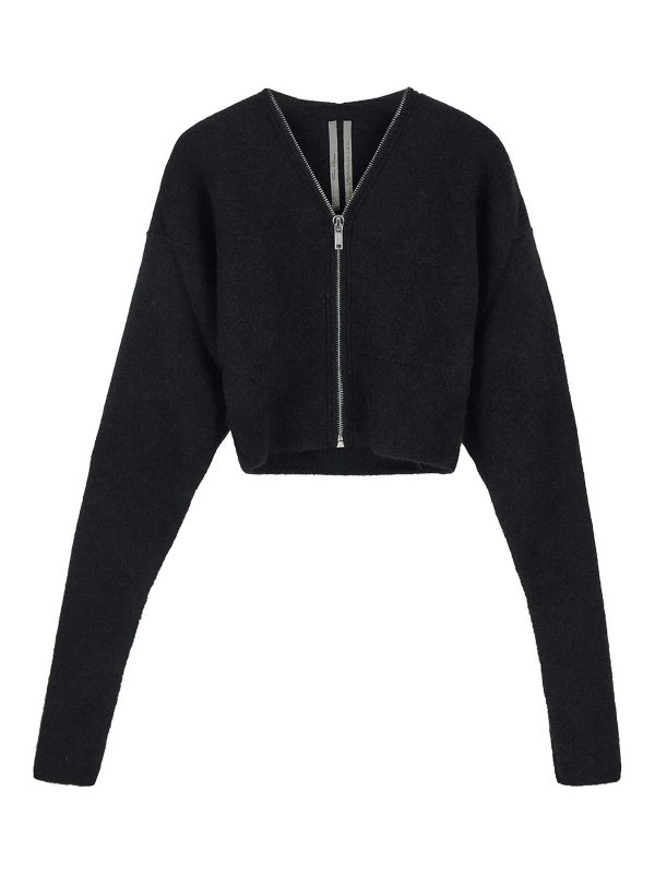 RICK OWENS: カジュアルジャケット - カジュアルジャケット - 黒