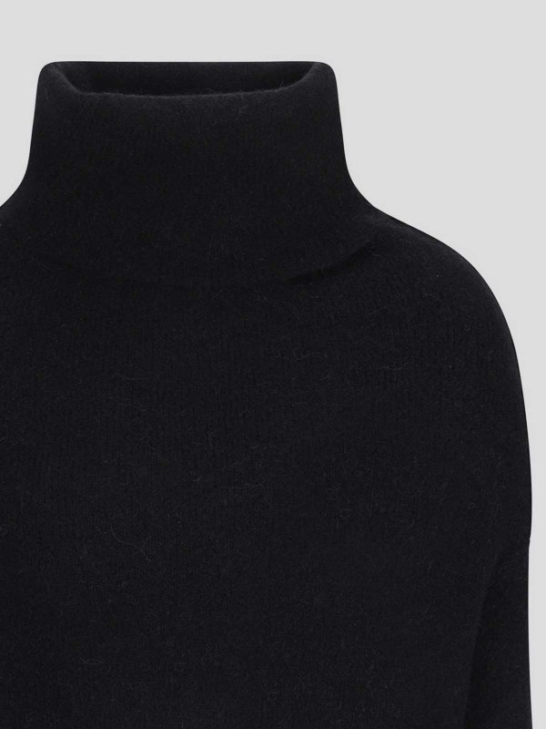The Best Shops RICK OWENS: crew necks - Black sweater