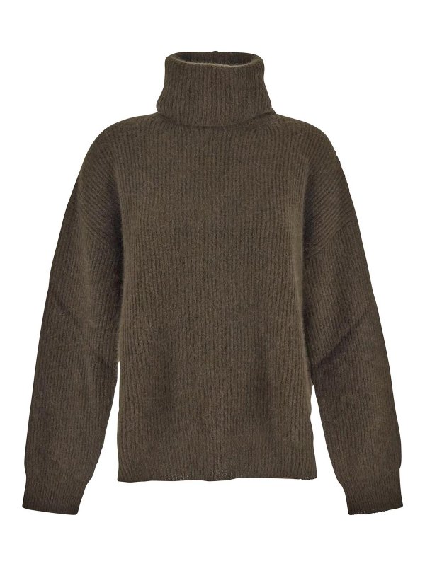 UMA WANG: トップス＆タンクトップ - トップ/タンクトップ - ダークグリーン