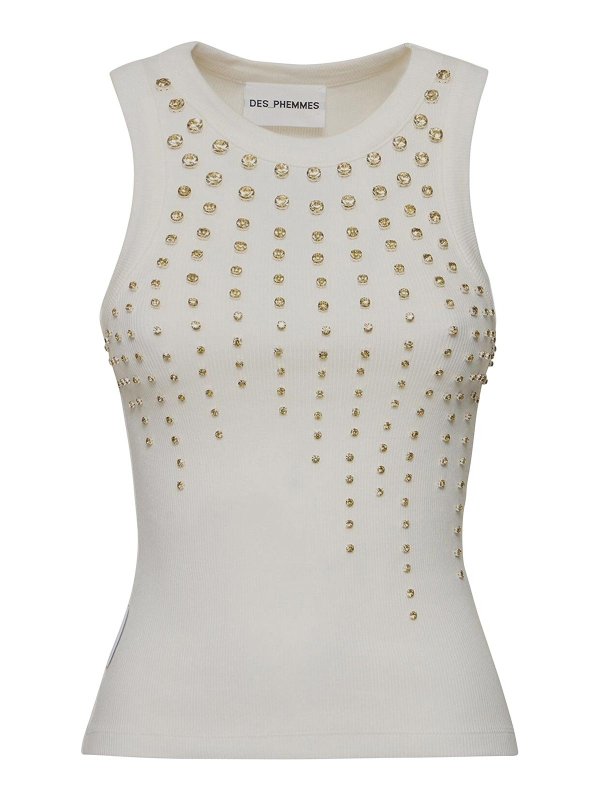 DES PHEMMES: Camisetas - Camiseta - Blanco