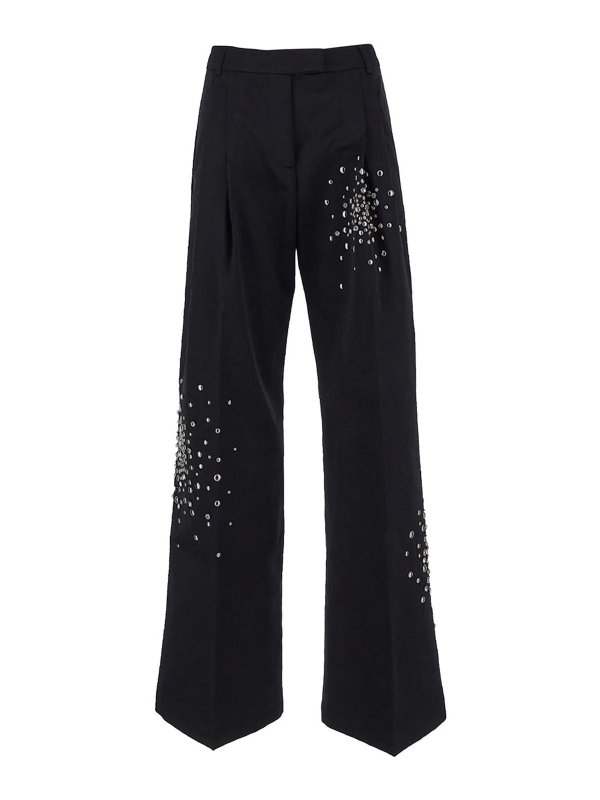 DES PHEMMES: pantaloni casual - Pantaloni neri di Des phemmes in poliestere