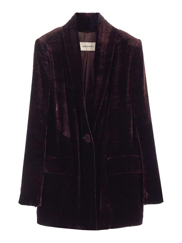 GENTRYPORTOFINO: カジュアルジャケット - カジュアルジャケット - 紫