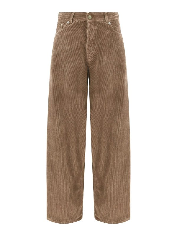 HAIKURE: bootcut jeans - Jeans Beige