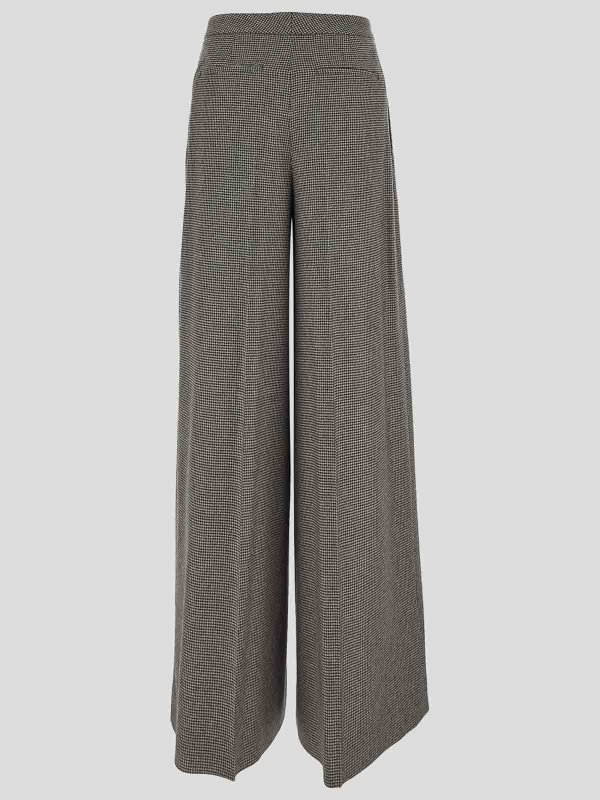 LARDINI: Trousers Shorts online - Lardini wide leg trousers in wool