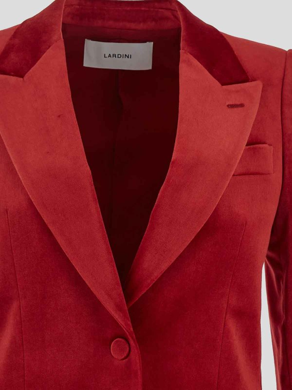 The Best Shops LARDINI: blazers - Jacket  Red