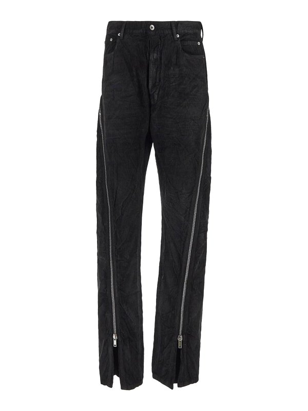 RICK OWENS: Pantalones casual - Pantalón Casual - Negro