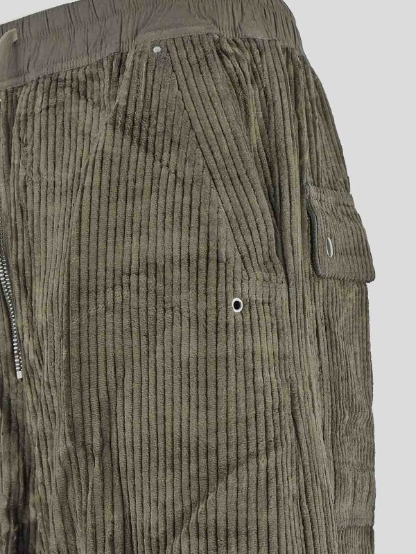 The Best Shops RICK OWENS: カジュアルトラウザー - カジュアルパンツ - グレー