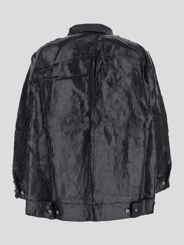RICK OWENS: blazers online - Drkshdw Jacket  Black