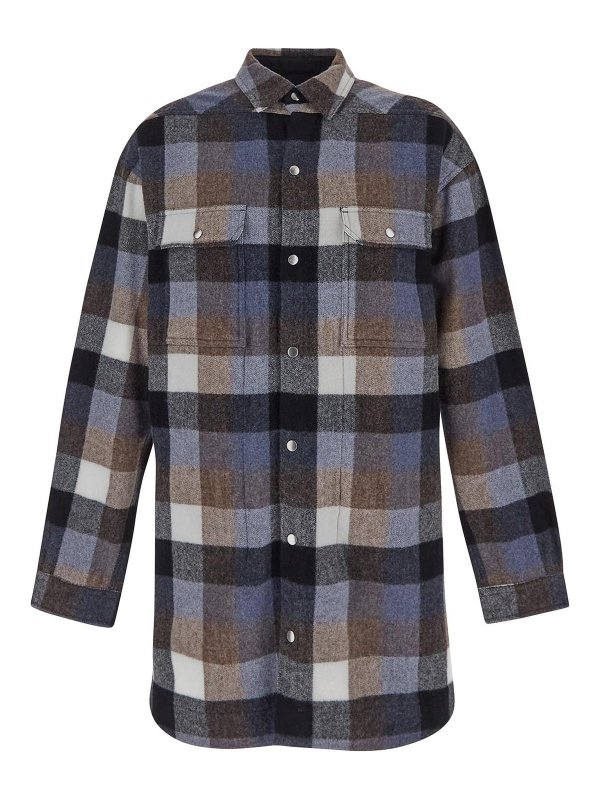 RICK OWENS: ブレザー - ブレザー - ブルー