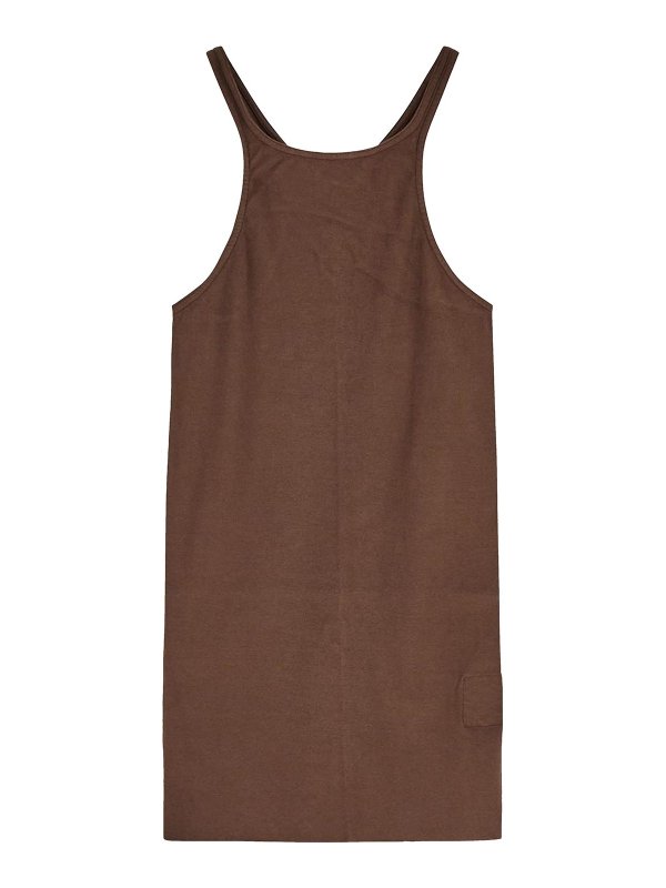 RICK OWENS: Tシャツ - Tシャツ - ブラウン