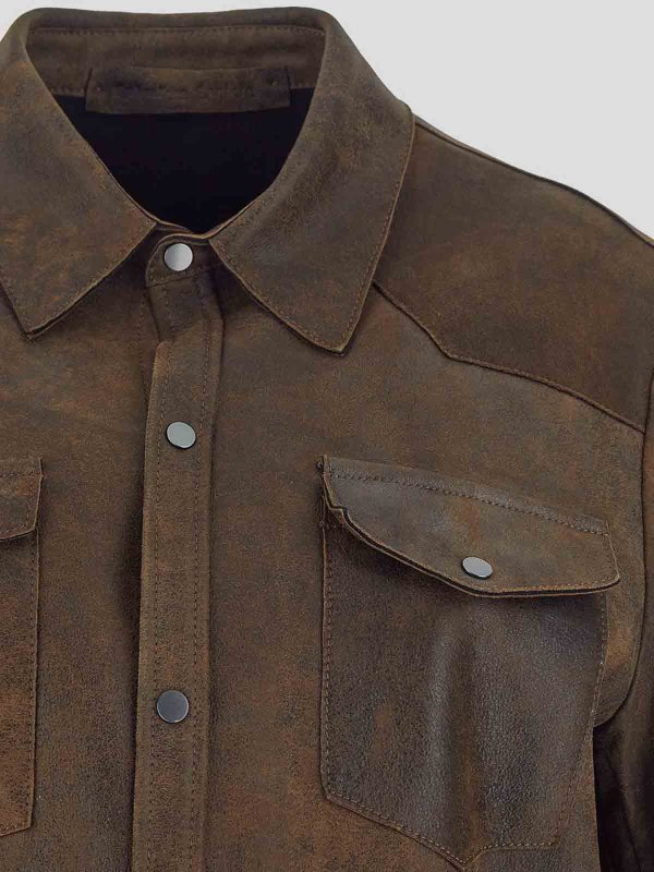 The Best Shops SALVATORE SANTORO: leather jacket - Jacket