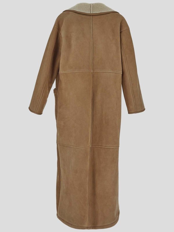 SALVATORE SANTORO: レザージャケット online - レザージャケット - ベージュ