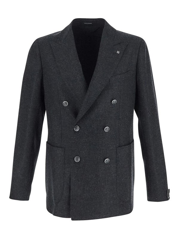 TAGLIATORE: Vestes de costume - Blazer - Gris Foncé
