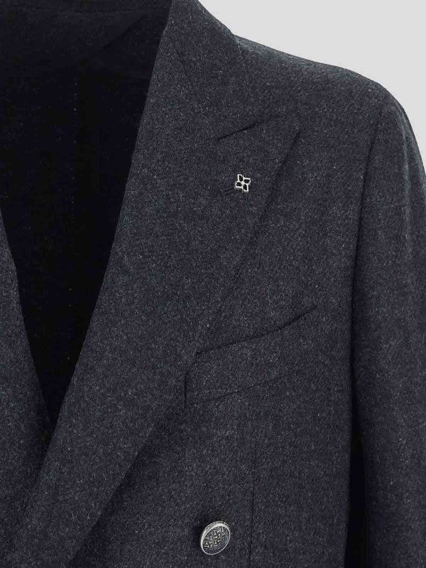 The Best Shops TAGLIATORE: Vestes de costume - Blazer - Gris Foncé