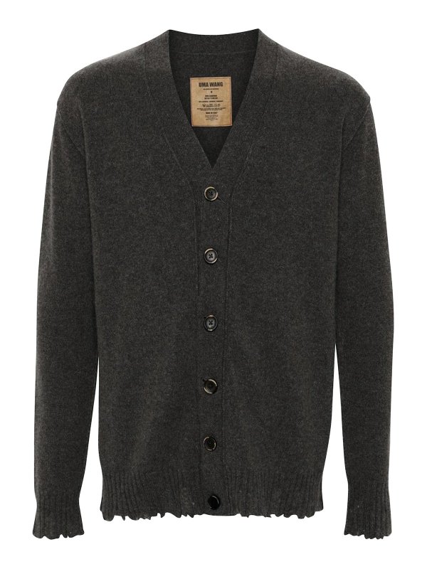 UMA WANG: cardigans - Uma wang cardigan in cashmere