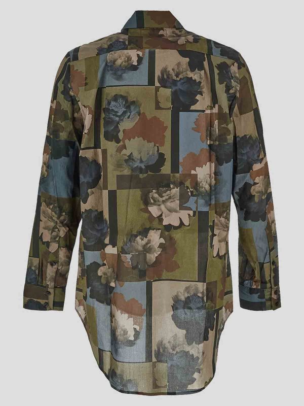 UMA WANG: Hemden online - Hemd - Dunkelgrün