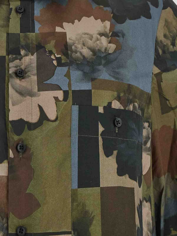 The Best Shops UMA WANG: Hemden - Hemd - Dunkelgrün