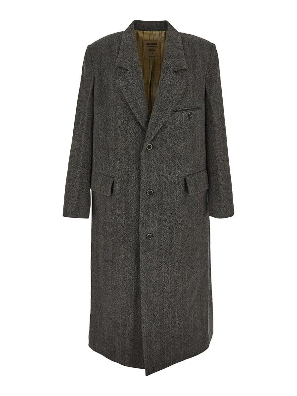 UMA WANG: short coats - Uma wang coat in wool